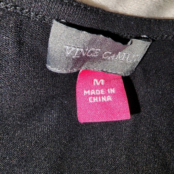 Vince Camuto fax wrap knot front top - Picture 3 of 4